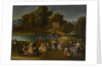 A Merry Company on the Banks of the Rímac River, 1785-1800 by Lima School