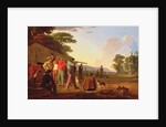 Shooting for the Beef, 1850 by George Caleb Bingham