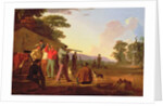 Shooting for the Beef, 1850 by George Caleb Bingham