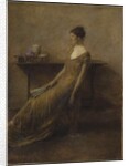 Lady in Gold, c.1912 by Thomas Wilmer Dewing