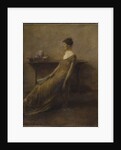 Lady in Gold, c.1912 by Thomas Wilmer Dewing