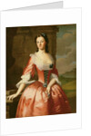 Portrait of a Mrs John Vinal 1748 by Robert Feke