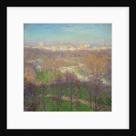 Early Spring Afternoon, Central Park, 1911 by Willard Leroy Metcalf