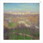 Early Spring Afternoon, Central Park, 1911 by Willard Leroy Metcalf