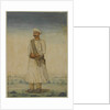 Portrait of a man by Indian School
