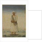Portrait of a man by Indian School