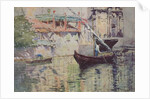 A Side Canal, Venice by William Holt Yates Titcomb