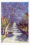 North Sydney Jacaranda, 1990 by Ted Blackall