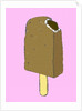 Choc lolly, 2007 (oil sticks and ink on paper by Sarah Thompson-Engels