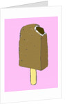 Choc lolly, 2007 (oil sticks and ink on paper by Sarah Thompson-Engels