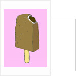 Choc lolly, 2007 (oil sticks and ink on paper by Sarah Thompson-Engels