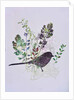 Birdy with leaves by Sarah Thompson-Engels