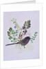 Birdy with leaves by Sarah Thompson-Engels