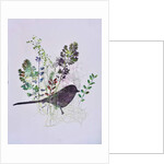 Birdy with leaves by Sarah Thompson-Engels