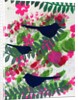 Three blackbirds, 2018 by Sarah Thompson-Engels
