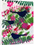 Three blackbirds, 2018 by Sarah Thompson-Engels
