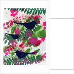 Three blackbirds, 2018 by Sarah Thompson-Engels