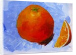 Orange and slice, 2019 by Sarah Thompson-Engels
