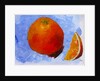 Orange and slice, 2019 by Sarah Thompson-Engels