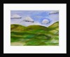 Green hills, 2019 by Sarah Thompson-Engels