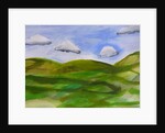 Green hills, 2019 by Sarah Thompson-Engels