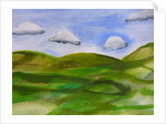 Green hills, 2019 by Sarah Thompson-Engels