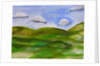 Green hills, 2019 by Sarah Thompson-Engels