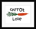Carrot love, 2019 by Sarah Thompson-Engels