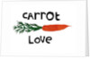 Carrot love, 2019 by Sarah Thompson-Engels