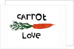 Carrot love, 2019 by Sarah Thompson-Engels