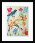Two birds and flowers,2019 by Sarah Thompson-Engels