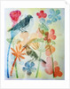 Two birds and flowers,2019 by Sarah Thompson-Engels