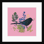Bird and leaves,2019 by Sarah Thompson-Engels