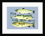 Fish & guests ,2018 by Sarah Thompson-Engels