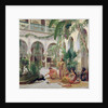 The Court of the Harem, 19th century by Albert Girard
