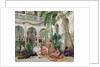 The Court of the Harem, 19th century by Albert Girard