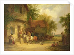 A Woodside Inn, 1841 by William Snr. Shayer