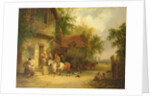 A Woodside Inn, 1841 by William Snr. Shayer