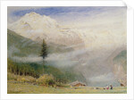 Jungfrau, 1913 by Albert Goodwin
