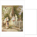 Wandering Minstrels by Myles Birket Foster