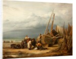 A View on the Coast at Hastings, 1832 by John Linnell