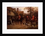 The Meet, Ye Olde Wayside Inn by Heywood Hardy