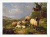 Sheep in a Landscape, 1863 by Eugene Joseph Verboeckhoven