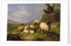 Sheep in a Landscape, 1863 by Eugene Joseph Verboeckhoven