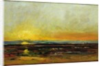 Sunset on the Sea Coast by Charles Francois Daubigny