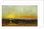 Sunset on the Sea Coast by Charles Francois Daubigny