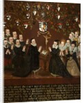 John and Mary Towneley and Family, 1601 by English School