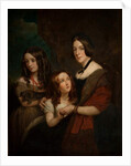 Lady Caroline Towneley with Two of Her Daughters, Caroline and Emily, 1860 by George Frederick Clarke