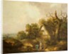 A Rustic Cottage by George Morland