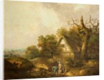 A Rustic Cottage by George Morland